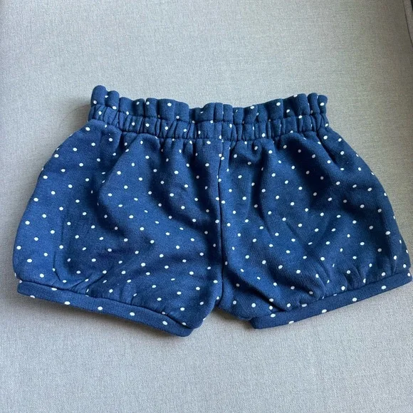 Tucker + Tate baby bubble shorts, polka dots, navy, 18 months, NWOT, new